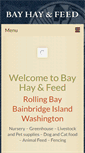 Mobile Screenshot of bayhayandfeed.com