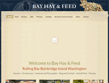 Tablet Screenshot of bayhayandfeed.com